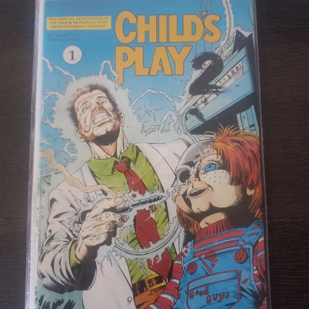 Childs Play Comic Book Chuckys 1st Appearance